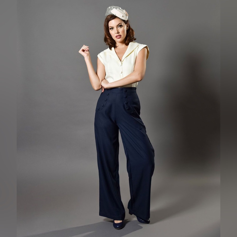 Banned Retro High Waist Trousers